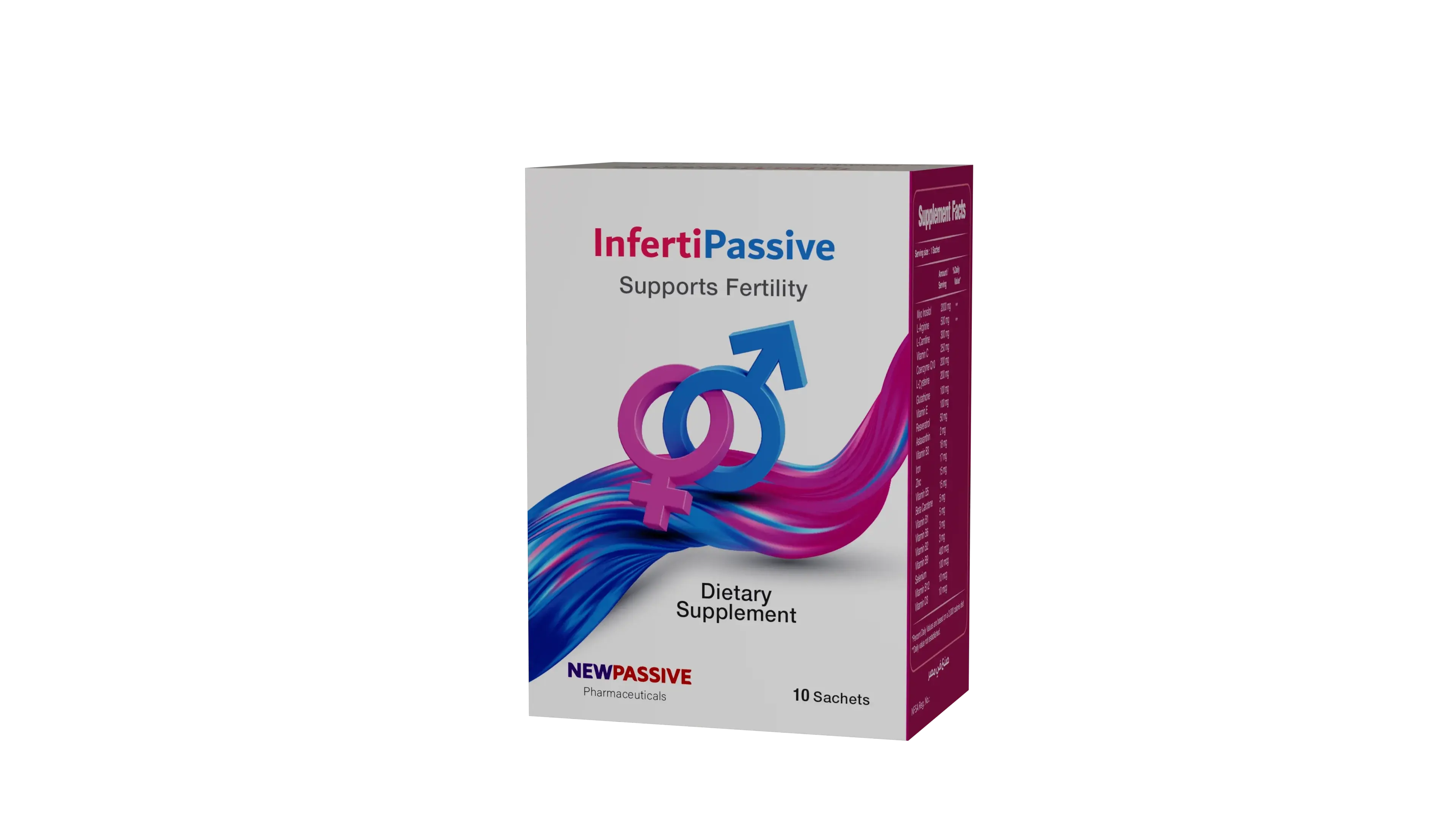INFERTIPASSIVE® dietary supplement carton